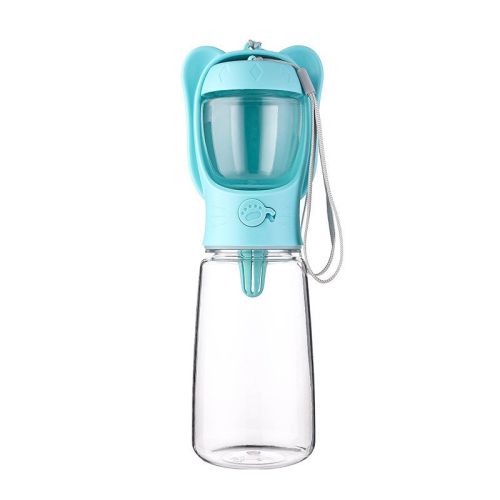 2 In 1 Dog Water Bottle, Leak Proof Portable Pet Water Bottle With Food Container, Outdoor Portable Water Dispenser For Dog, Puppy Supply For Walking 2 In 1 Dog Water Bottle, Leak Proof Portable Pet Water Bottle With Food Container, Outdoor Portable Water Dispenser For Dog, Puppy Supply For Walking